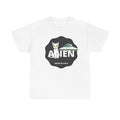 Alien Cat T-Shirt – "Meowter Space" UFO Graphic Tee