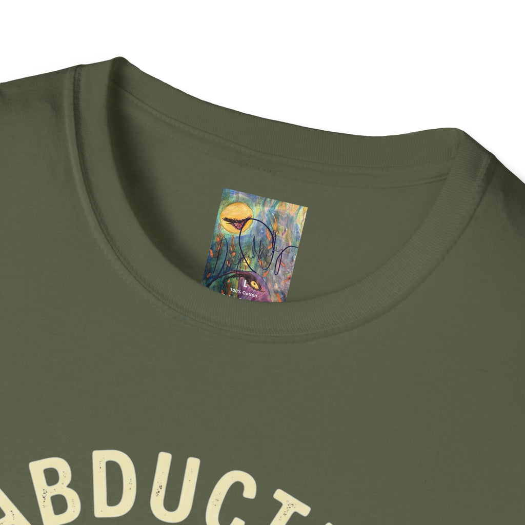 "Well That Escalated Quickly" Abducted UFO Tee — Retro Alien Abduction Graphic T-Shirt