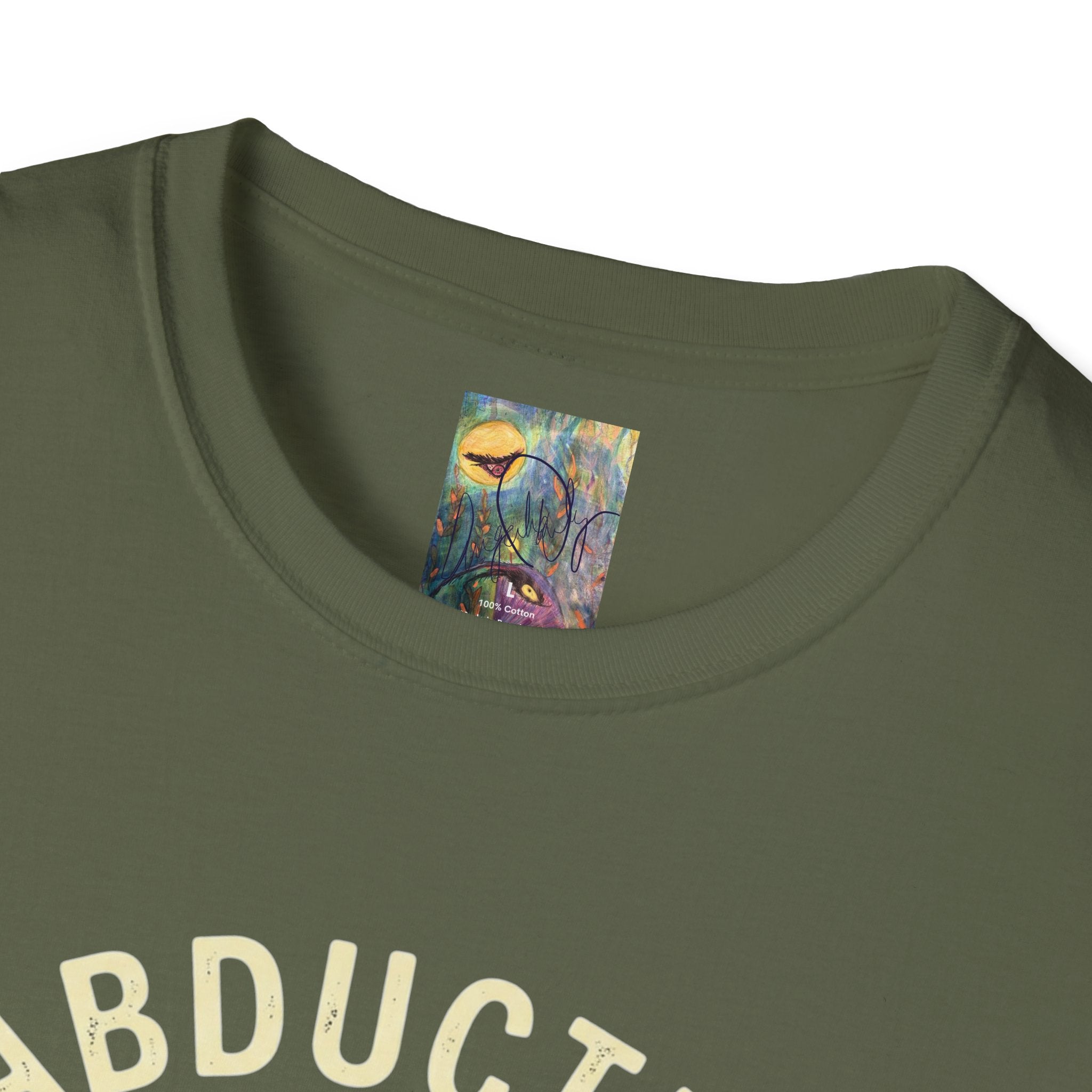 "Well That Escalated Quickly" Abducted UFO Tee — Retro Alien Abduction Graphic T-Shirt
