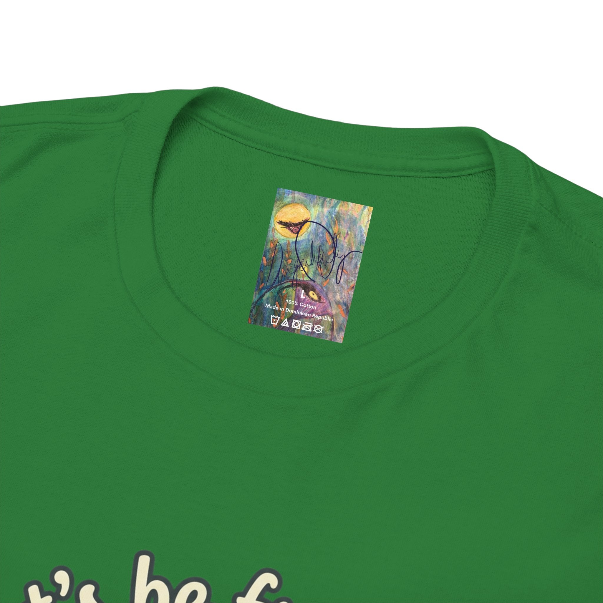Let's Be Friends Alien T-Shirt — Cute Green Alien Graphic Tee